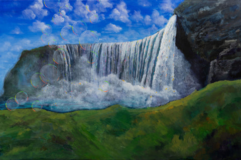 His Voice Thunders Bumblejax 15x10