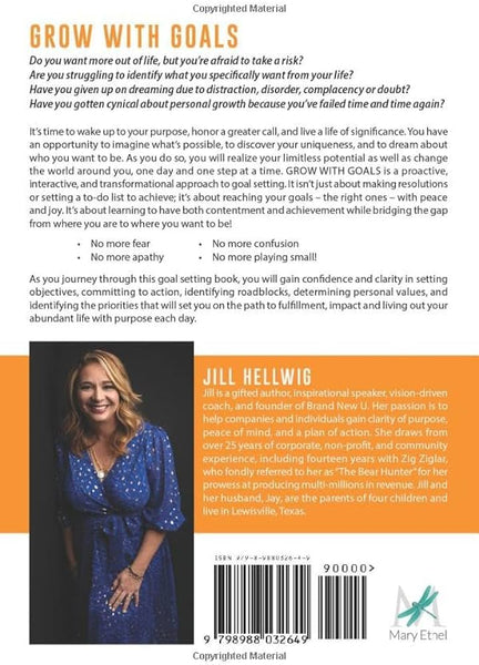 Grow With Goals By Jill Hellwig