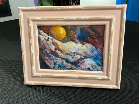 Looking In 5x 7 framed print