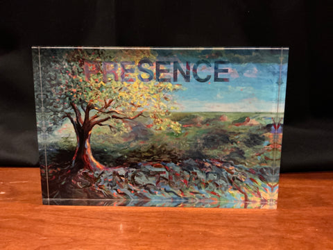 Presence 9x6x1” Acrylic Block Frameless Print
