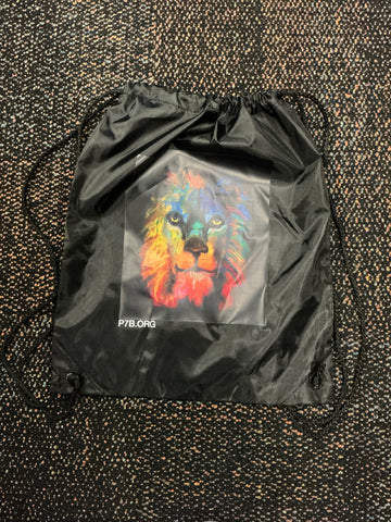 Lion Of Judah Drawstring Backpack