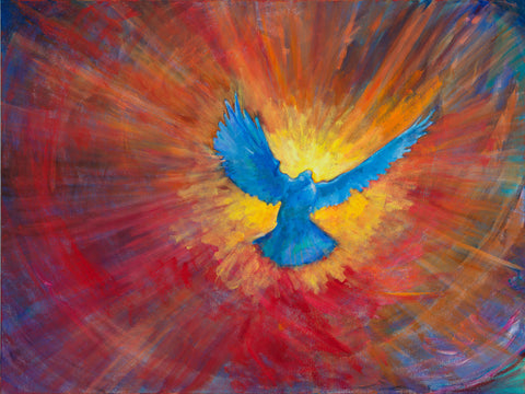 Holy Spirit Greeting Card