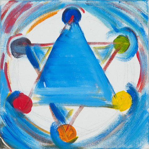 His Color Wheel 14 x 14