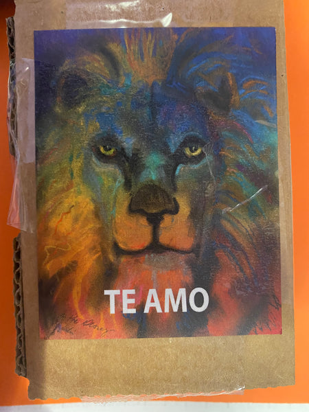 I LOVE YOU  Card - in Spanish