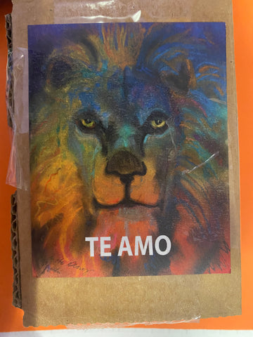 I LOVE YOU  Card - in Spanish