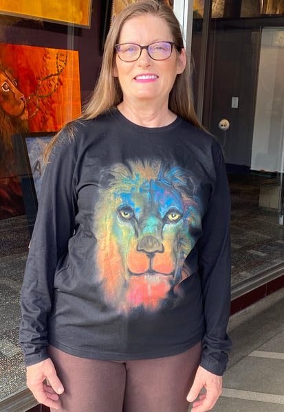 Lion of Judah Long Sleeve T shirt
