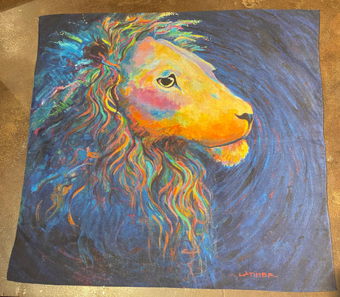 Heartbeat Bandana 20”x20”
